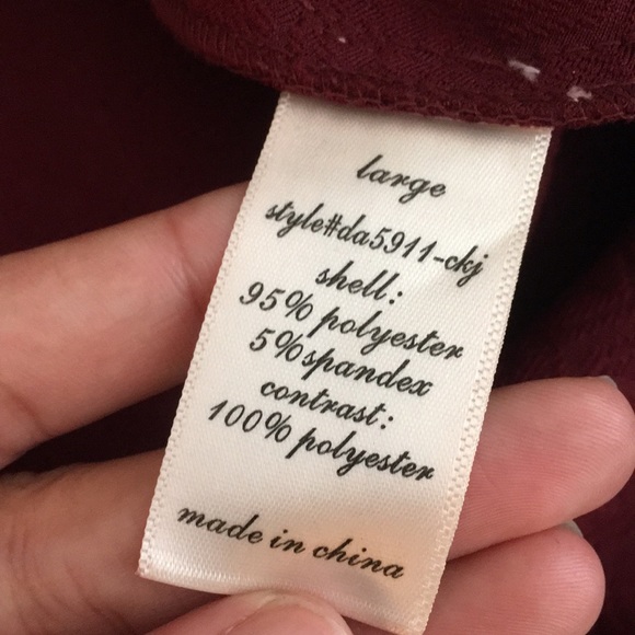 ✨2/$25✨ Maroon Fit&Flare Dress - Picture 8 of 8